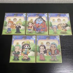 ワンピース　ミニ色紙　フジヤ