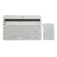 Logicool K480 Bluetoothキーボード3台接続可 テンキー付き