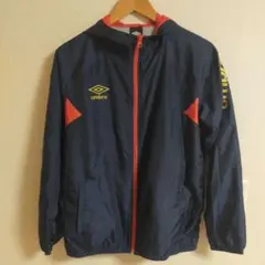 UMBRO アンブロ ナイロンジャケット フーディ パーカー ジャージ M