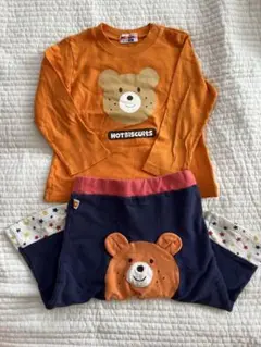 HOTBiscuits ホットビスケッツ ミキハウス 長袖Tシャツ ズボン
