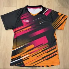 VICTAS 卓球ウェア オレンジ 黒 M