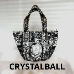 美品！CRYSTALBALL（クリスタルポール）イラストがが可愛いトートバッグのサムネイル