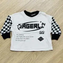 MY LITTLE WONDER♡長袖カットソーBirthday綿ロンT 80