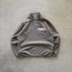 patagonia シンチラスナップT グレージュ M