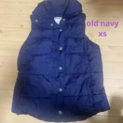 OLD NAVY　ベスト　アウター　軽量　防寒　カジュアル　ネイビー　XS M