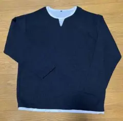 メンズ　Lサイズ　Tシャツ　重ね着風