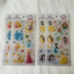 Disney プリンセス　エポキシラメシール　セリア　正規品