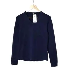 新品　UNIQLO ユニクロ　レディースアクティブVネックセーター　ビッグサイズ