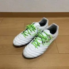 サッカーシューズ ホワイト/グリーン　モナルシーダネオ