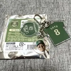 阪神タイガース 佐藤輝明 STADIUM HEROES DAY キーホルダー