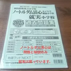 おまとめ　ノートルダム清心女子大学附属小学校 就実小学校　過去問題集　他 おまとめ ノートルダム清心女子大学附属小学校 就実小学校 過去問題集
