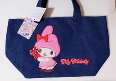 マイメロディ　デニム　トートバッグ　マイメロ　サンリオ