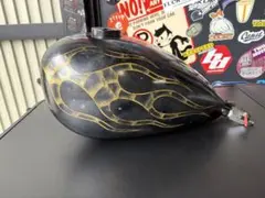 右側のみ ハーレー タンク 純正 エボ EVO FXST 90s 希少 黒 鉄 - メルカリ