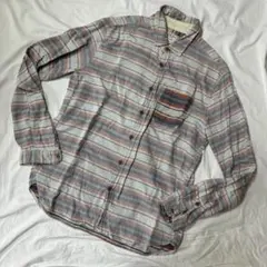 長袖シャツ シャツ ネルシャツ チェック柄 チェック L トップス 春 秋