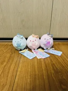 すみっコぐらし　てのりぬいぐるみ　たぴおか　魔法石カラー　3個セット