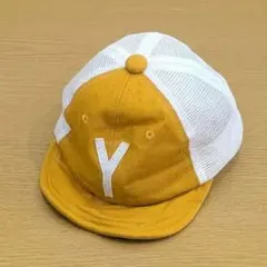 petit main プティマイン キャップ 帽子 イエロー Yロゴ メッシュのサムネイル