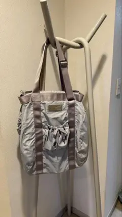 adidas by stella mccartneyライトブルーショルダーバッグ