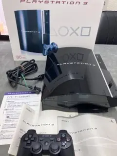 SONY ソニー PS3 CECHL00 80GB 本体 ブラック