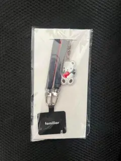 クマチャーム スマホショルダーストラップ