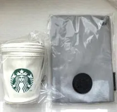 スターバックス 2026 福袋 ボトルサコッシュ、カップポーチ セット