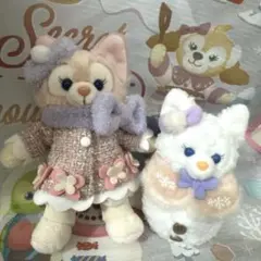 リーナベル　ぬいぐるみバッジ　チャーム　シークレットオブスノーウィーデイ