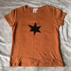 X-girl 半袖 Tシャツ オレンジ スターロゴ Mのサムネイル