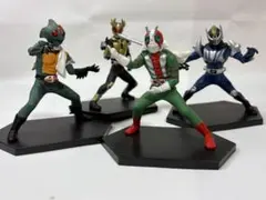 バンプレスト　仮面ライダーモーションフィギュア2 可動式　新品未開封　4種セット