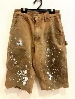 aki 様専用　Carhartt USA製　ダブルニー　ハーフパンツ