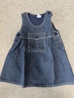 プチバトー デニムワンピース 12M/74cm