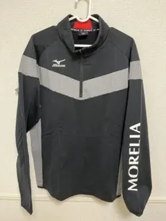 MIZUNO MORELIA ハーフジップ ブラック
