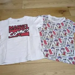 ユニクロ キッズ半袖Tシャツ 120サイズ 2枚セット