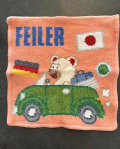 【FEILER】liebeくんと車のハンカチ
