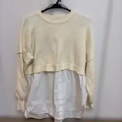 OPAQUE.CLIP 長袖薄手ニット