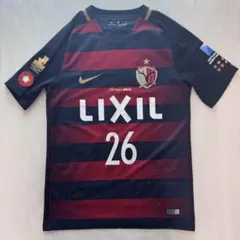 ２　鹿島アントラーズ　ユニフォーム　2017 L　М　12番 鹿島アントラーズ 2017 ユニフォーム Lサイズ 背番号12 タグ付き