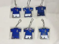 【よりどり2点 】新品 サッカー日本代表 ユニフォーム アクリルチャームのサムネイル