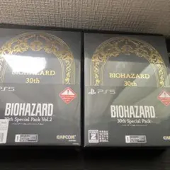 PS5 BIOHAZARD 30th Special Pack Vol.1&2