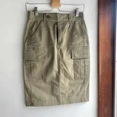 POLO ラルフローレン カーゴスカート カーキ