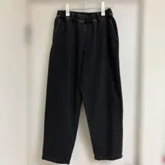 無印良品 ブラックデニムパンツ S-M