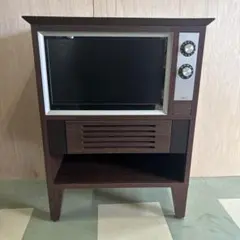 昭和レトロ カラーテレビ（実働品／インテリア／アンティーク） - メルカリ