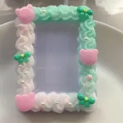 ホイップデコトレカケース　くまさん