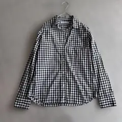美品URBAN RESEARCH DOORS ギンガムチェックシャツONEサイズ