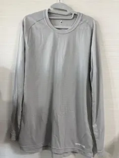 ジオライン　クールメッシュ　mont-bell グレー 長袖Tシャツ L