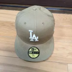 New Era 59FIFTY LA キャップ 7 1/2 ベージュ