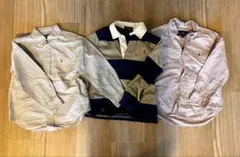 長袖シャツセット（3点）　ラルフローレン　4T