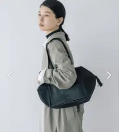 スタンダードサプライ MIL CLOTH オーバルポケットショルダー セピア 