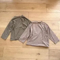 ZARA 長袖ボーダートップス　104cm 2点セット