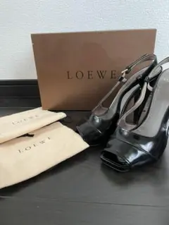 再値下Loeweロエベ　スリングバックハイヒールのサムネイル
