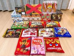 【お買得】お菓子 アミューズメント景品 まとめ売り ブラックサンダー ポッキーのサムネイル