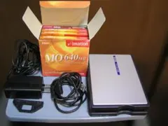 I-O DATA MO 640MB USB 2.0ドライブ