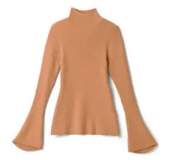 グレイル　ハイネックベルスリーブリブニットトップス[k9064b]16